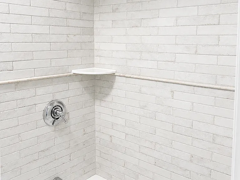 Shower / Tub are brand new and bathroom was just completely gutted out