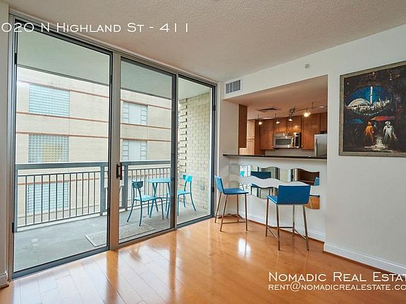5th image of 1020 N Highland St Unit 411