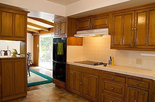 Kitchen, looking towards dining room