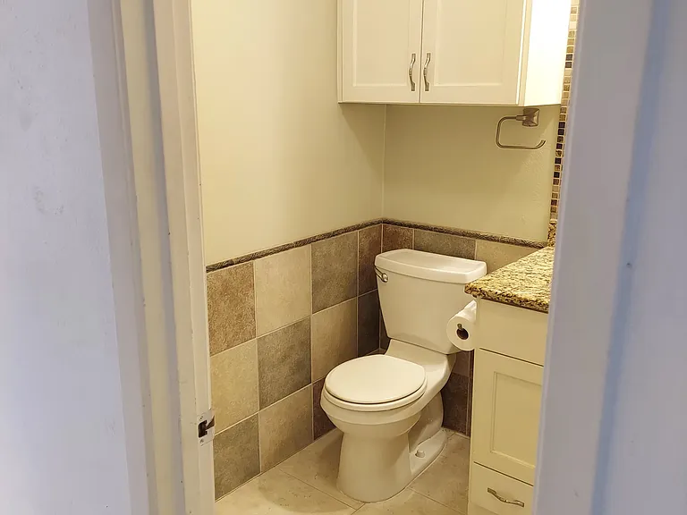 Powder bathroom