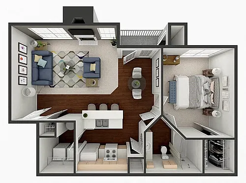 Floor plan The Bosque