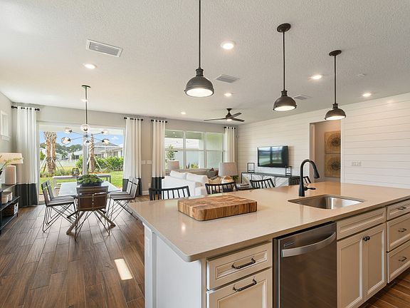 Kitchen Overlooking the Gathering Room