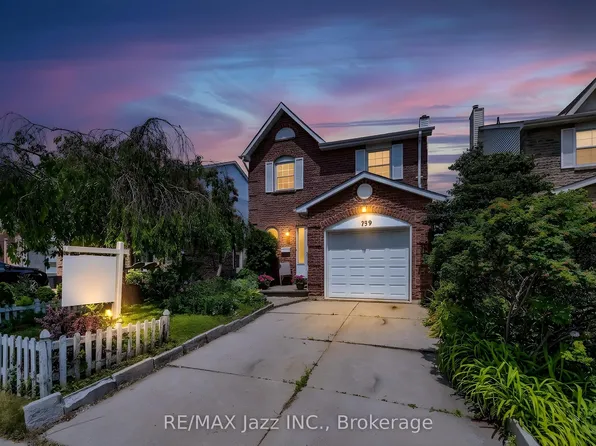 759 Cobblers Ct, Pickering, ON L1V 3S2