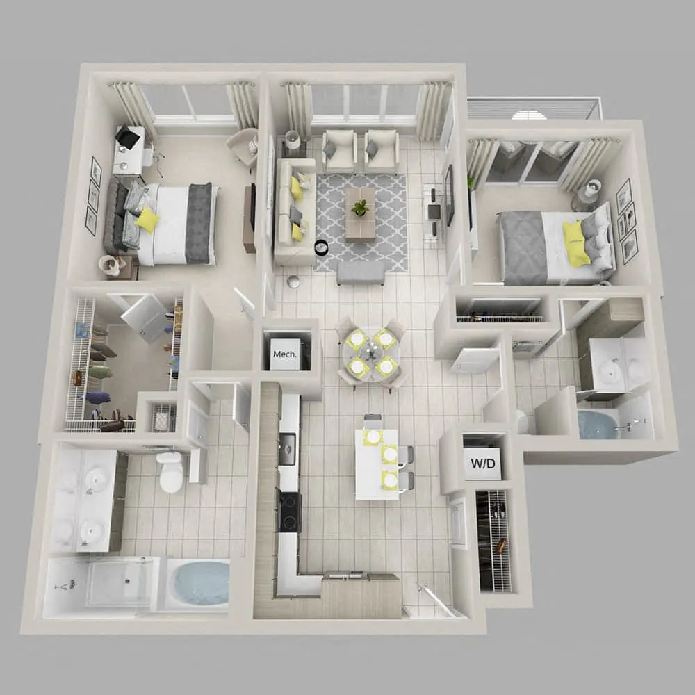 Floor plan B6 | Serenity