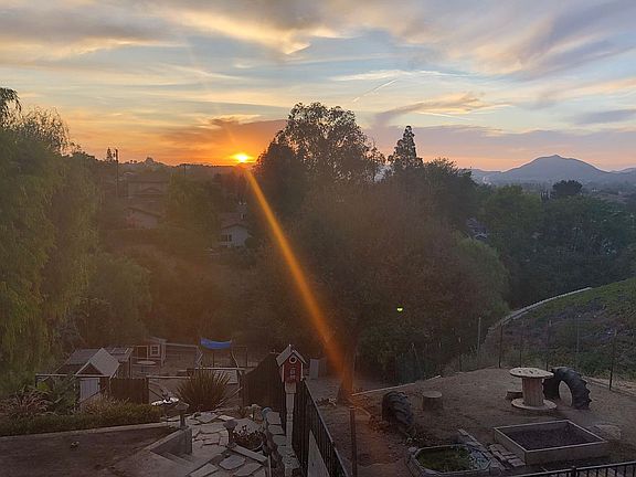 Stunning sunset 