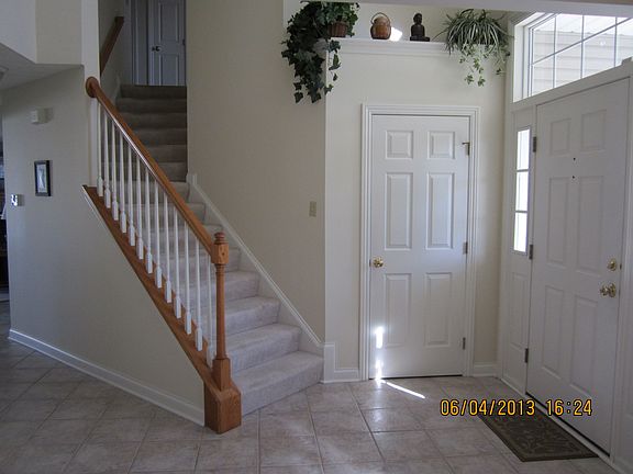 Two story foyer