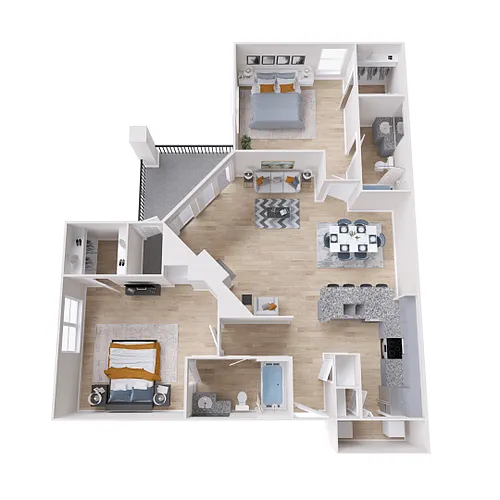 Floor plan B2