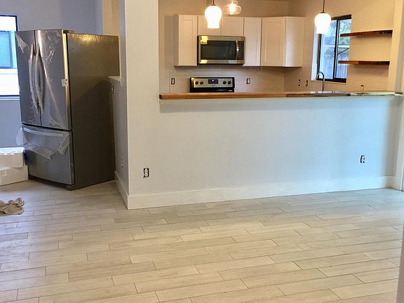 View from living to kitchen