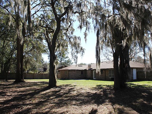 Extremely large, fenced-in backyard