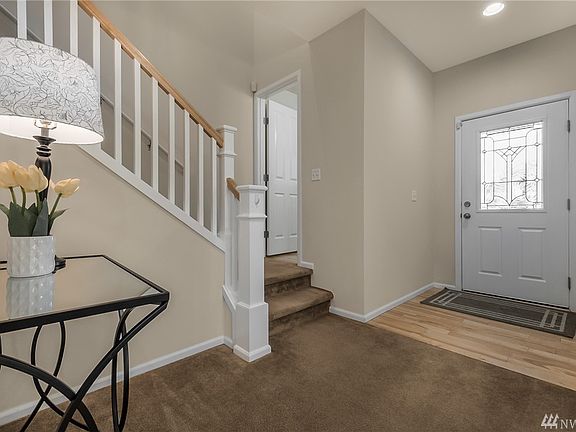 Powder room sits away from gathering areas