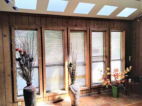 Bay area with skylights