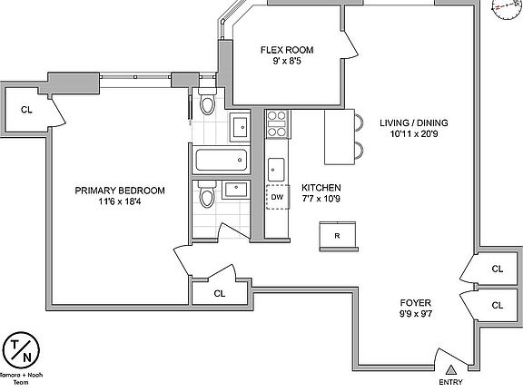 2nd image of 230 Park Pl APT 2K