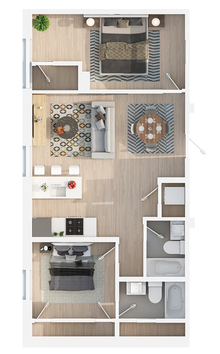 Floor plan 3E