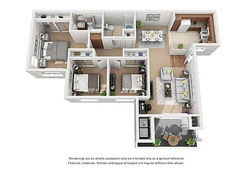 Floor plan The Nest