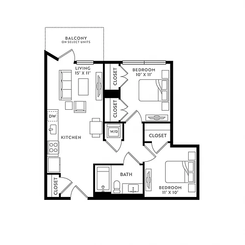 Floor plan A21