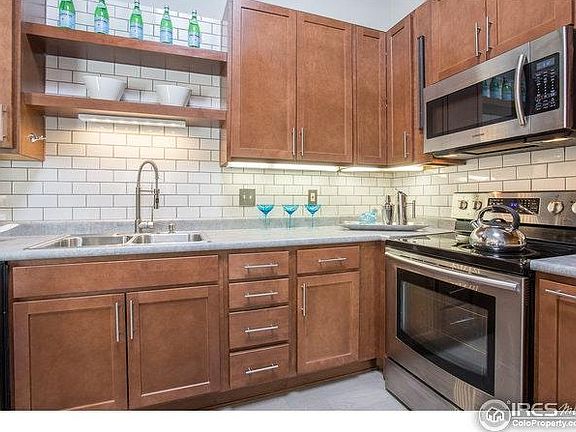 Updated kitchen with stainless steel appliances