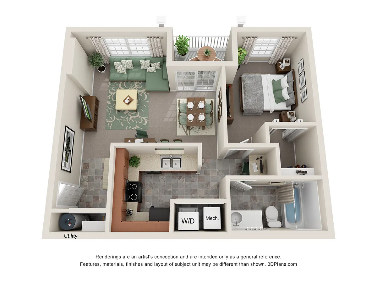 Floor plan Barrington
