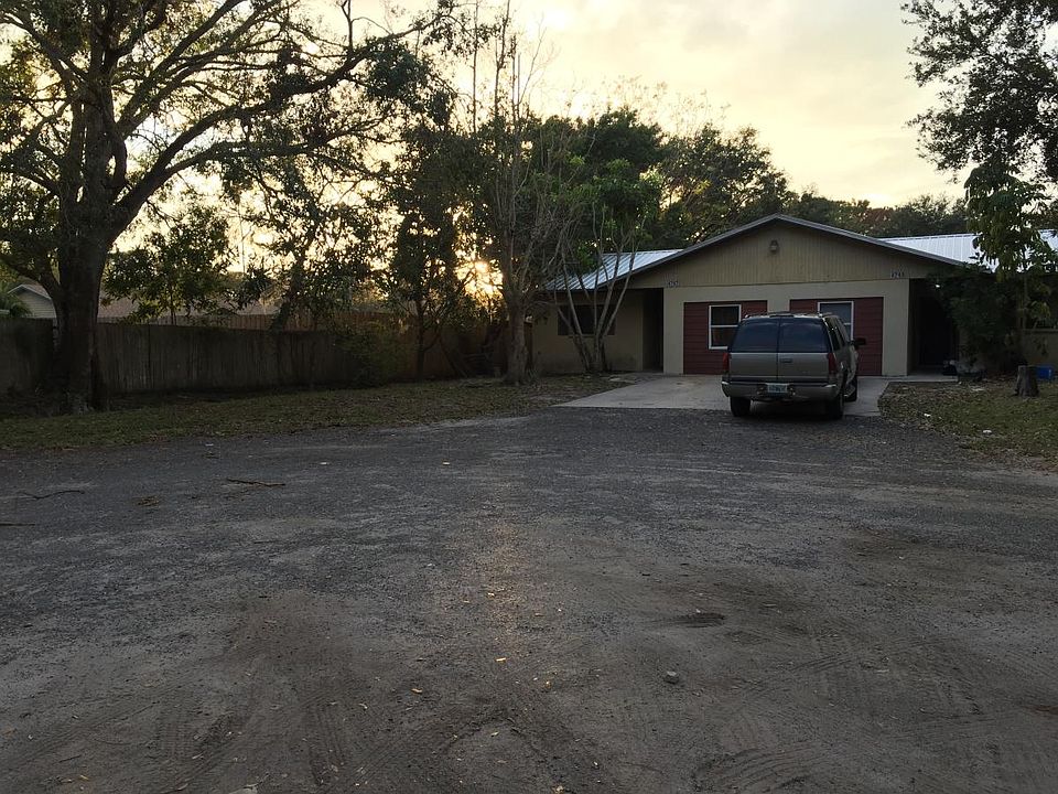 Outside view of duplex.