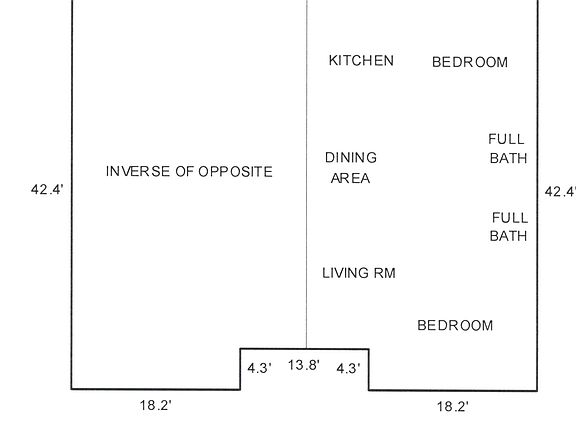 3106-3108 Floor Plan