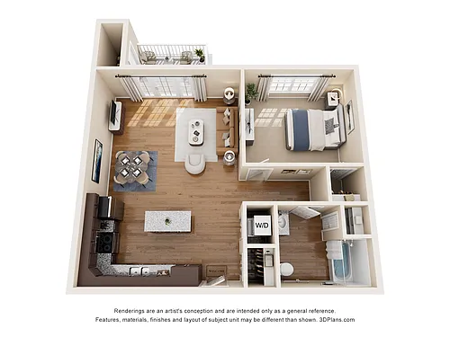 Floor plan A1B