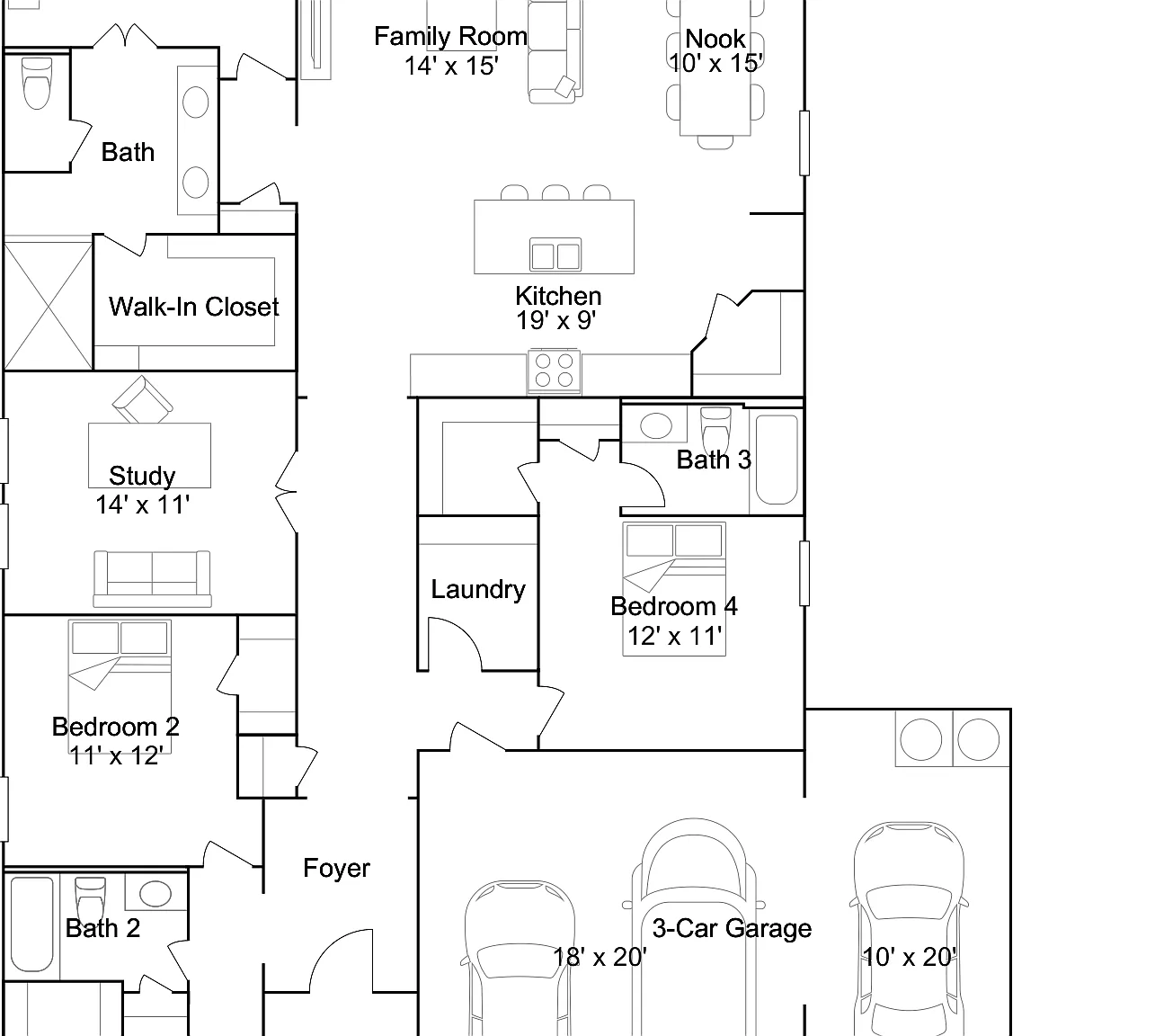 4 bed, 3.0 bath, 2229 sqft, $2,135 — Photo 3
