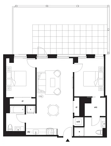 Floor plan B03