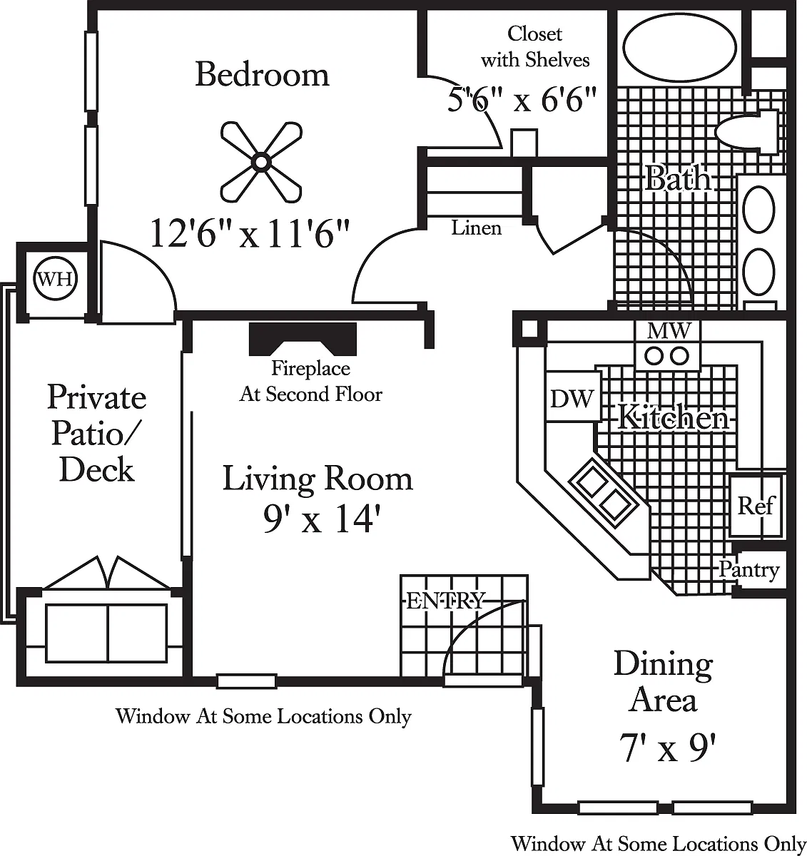 Floor plan Mt. Baldy