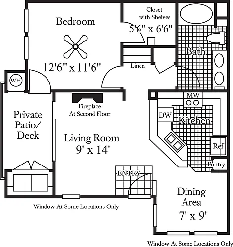 Floor plan Mt. Baldy