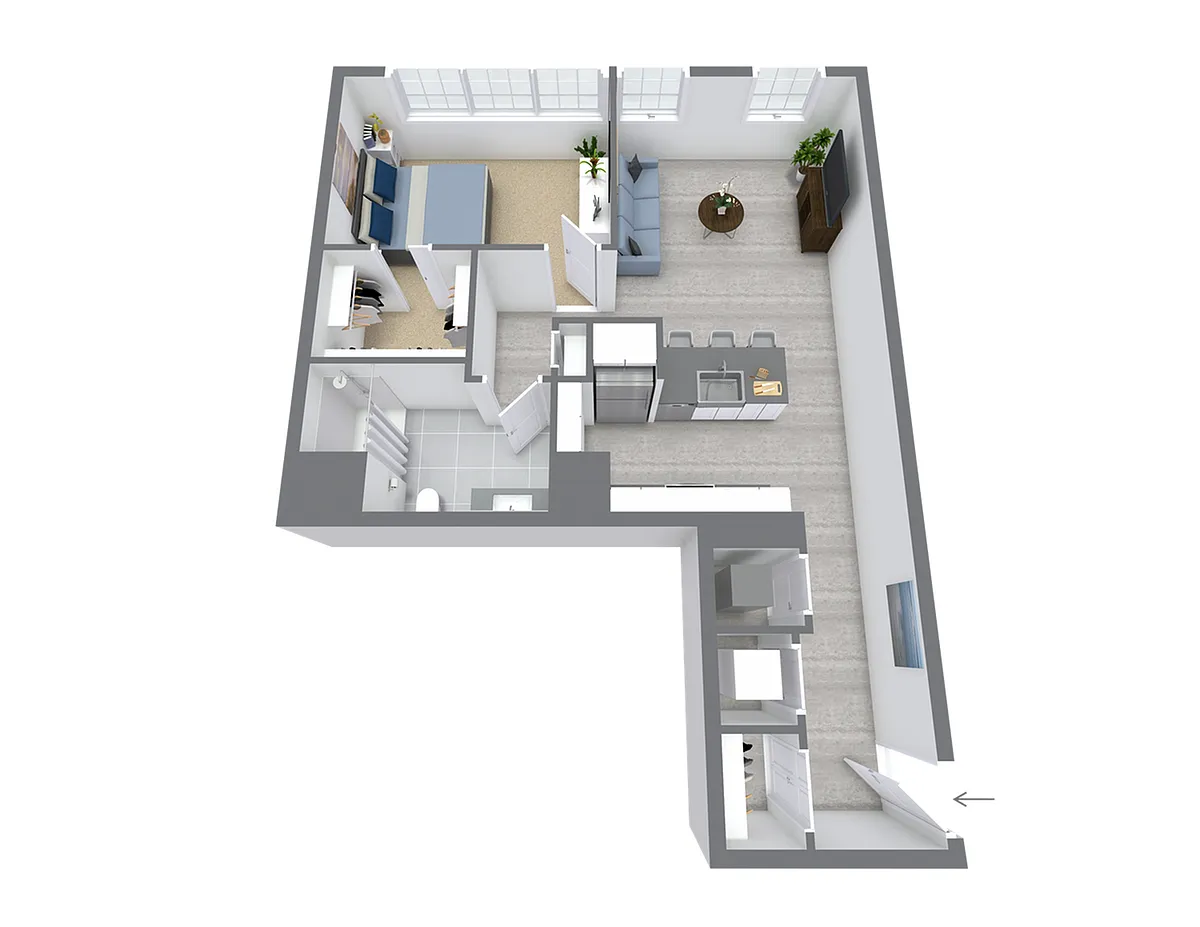 Floor plan B16