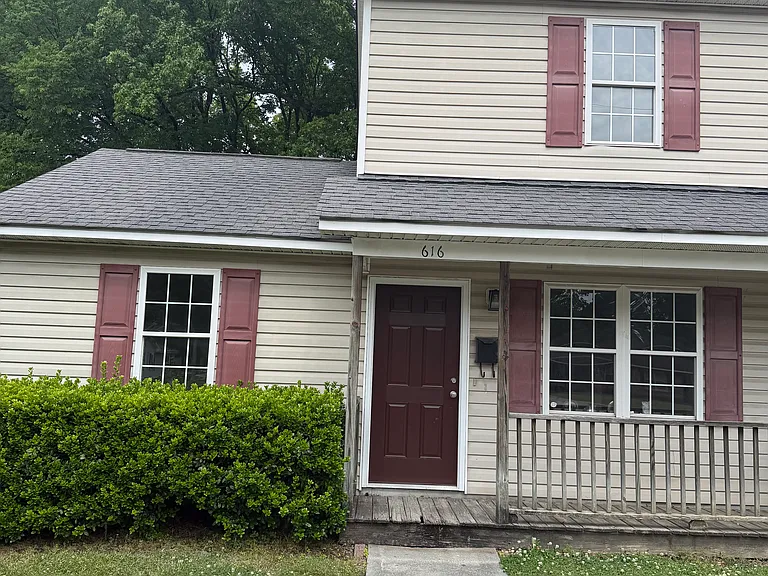 Front of duplex.