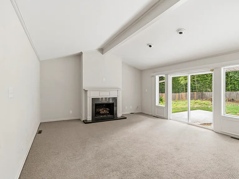 Formal Living Room with Access to Patio