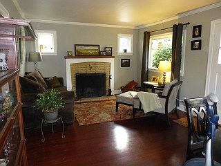 Living Room & Fireplace