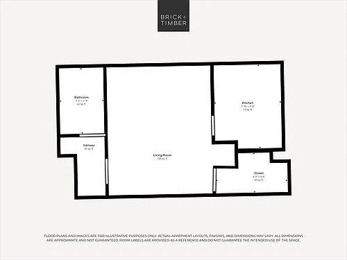 Floor plan Studio