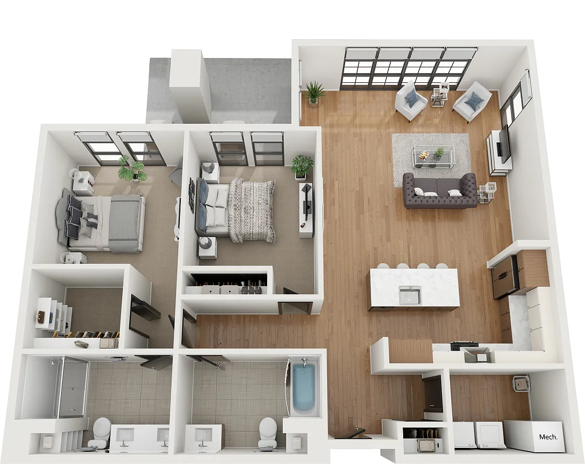 Floor plan B9
