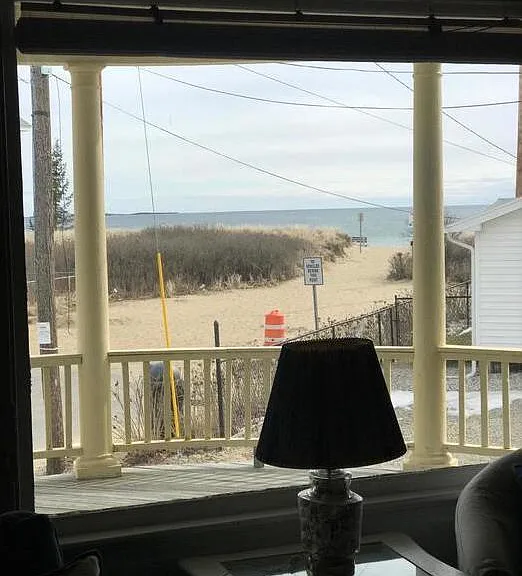 view from living room window