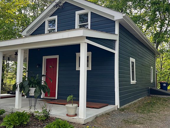 East and north side of home.