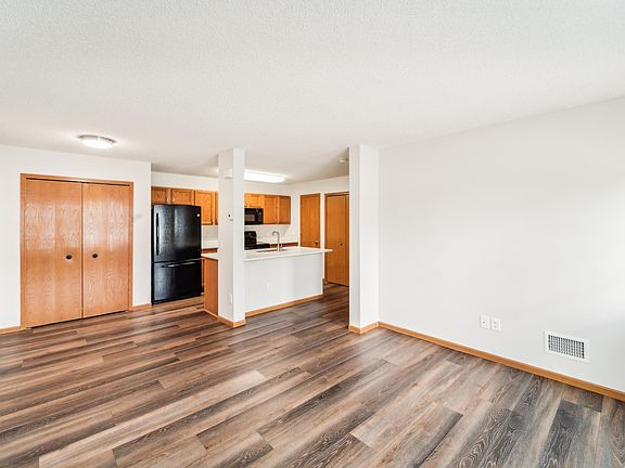 living room, kitchen, dining area