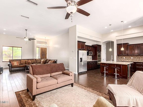 Kitchen and Living Room