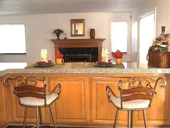 Granite and marble in kitchen