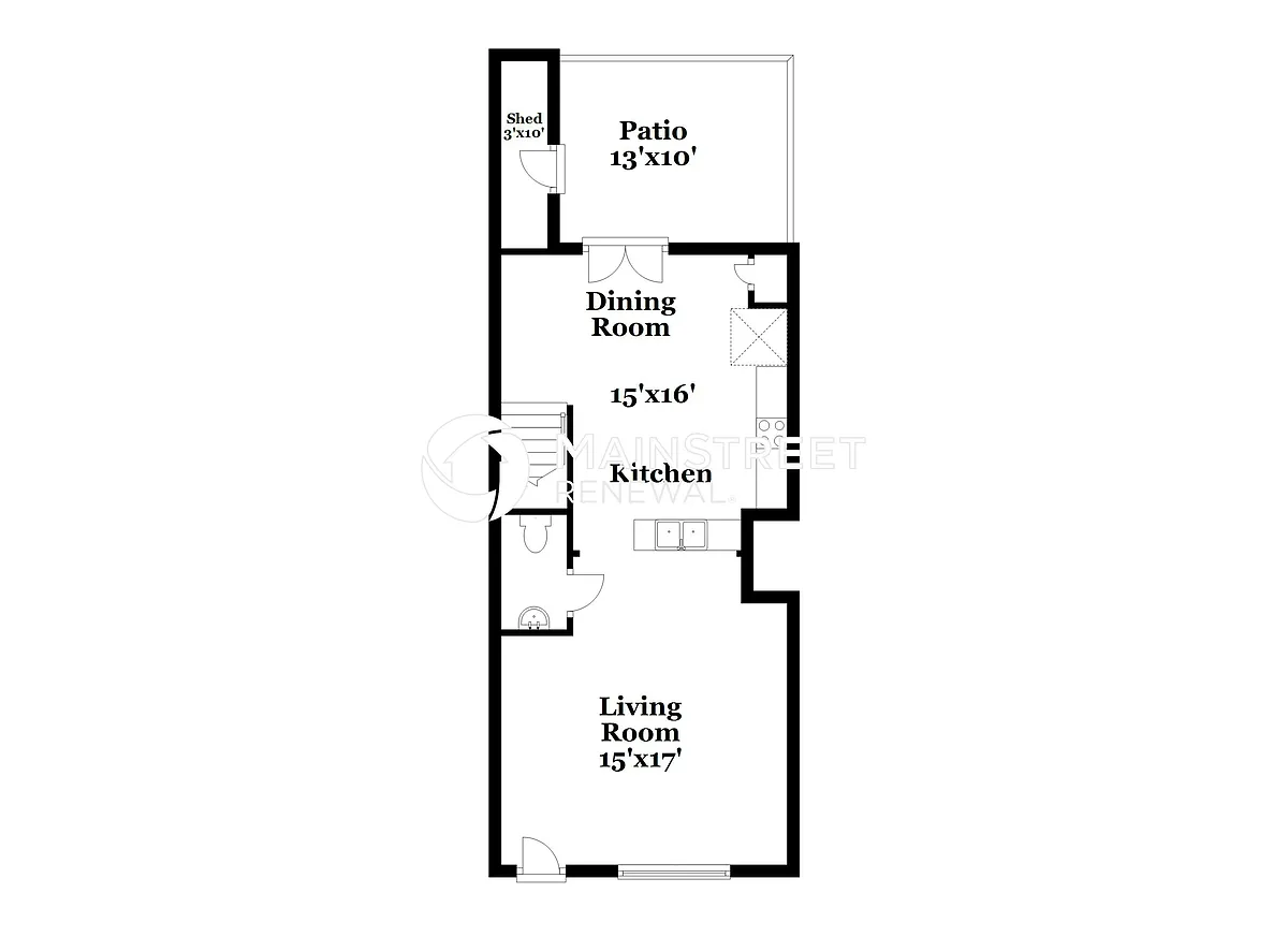 Floor Plan - 6001 Cullen Dr