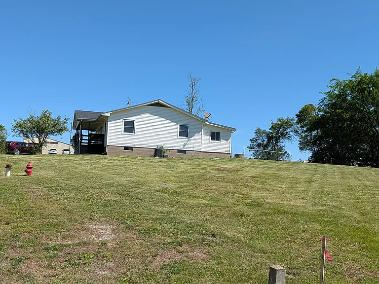 Large yard
