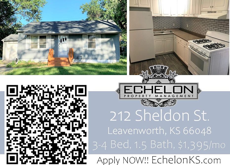 3-4 Bed, 1.5 Bath, Ranch-style 
Move-In Ready!! MUST SEE!!
