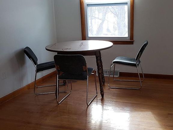 dining area next to kitchen