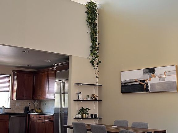 Neutral green interior.