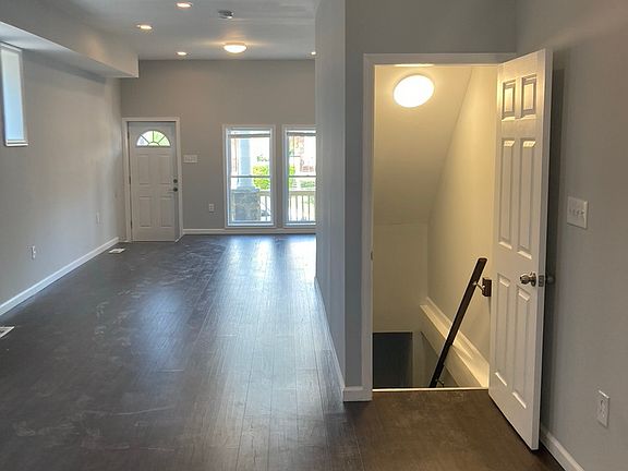 Looking out from the kitchen