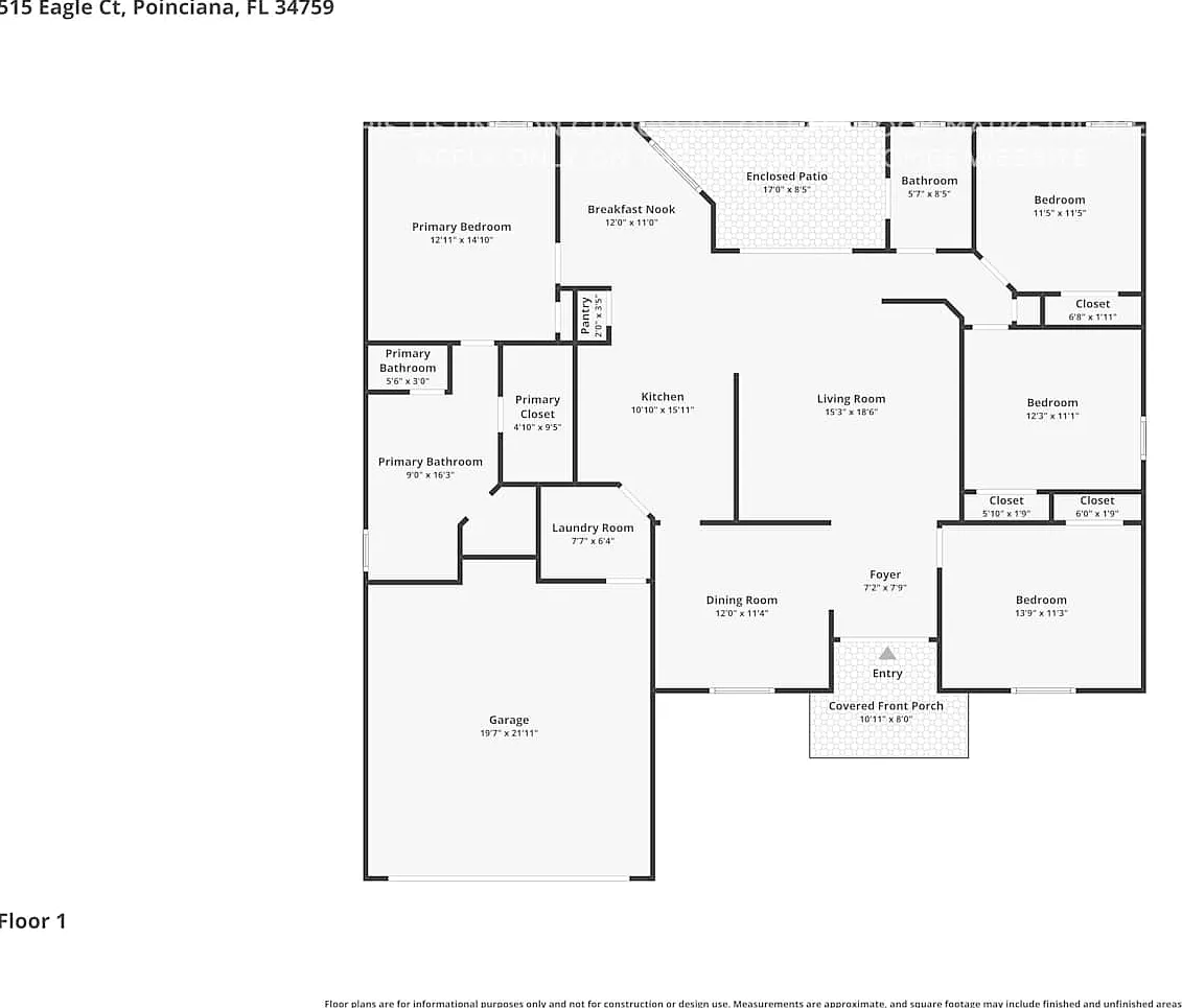 515 Eagle Ct Poinciana, FL 34759 — Photo 2