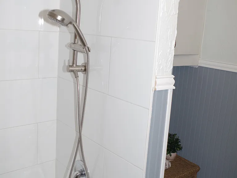 Bathtub with shower