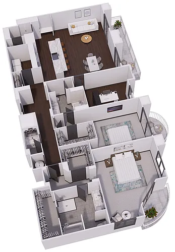 Floor plan P1