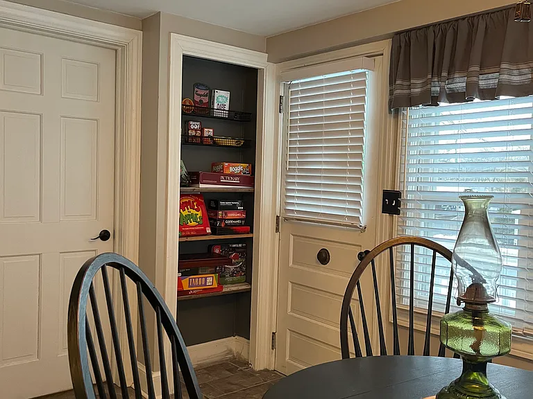 eat in kitchen area