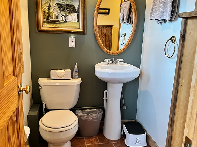 Hall bathroom 3/4 bath